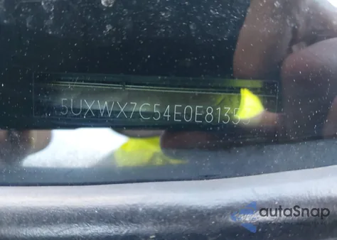 2014 BMW X3 xDrive35I z USA, uszkodzony, nr VIN 5UXWX7C54E0E81353